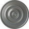 Ekena Millwork Traditional Reece Ceiling Medallion (Fits Canopies up to 5 7/8"), 24 3/8"OD x 1 1/8"P, Silver CM24RESLS - alternate 1